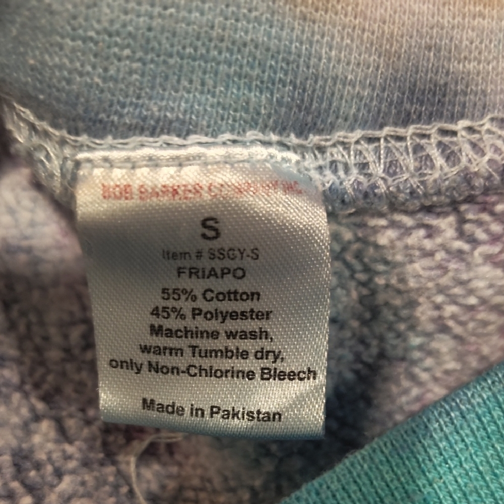 Women's Bob Barker Collection Tie Dye Sweatshirt Small - Picture 2 of 6